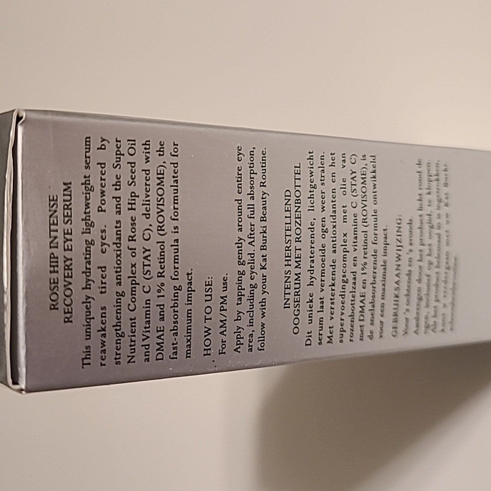 COPY - Kat Burki Rose Hip Intense Recovery Eye Serum .5 oz/15 ml - Picture 5 of 6
